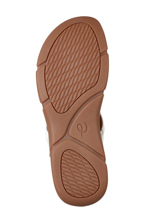 Easy Spirit Monte Slingback Sandal In White