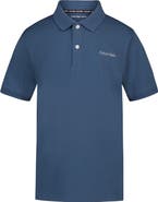 Calvin Klein Kids' Solid Polo