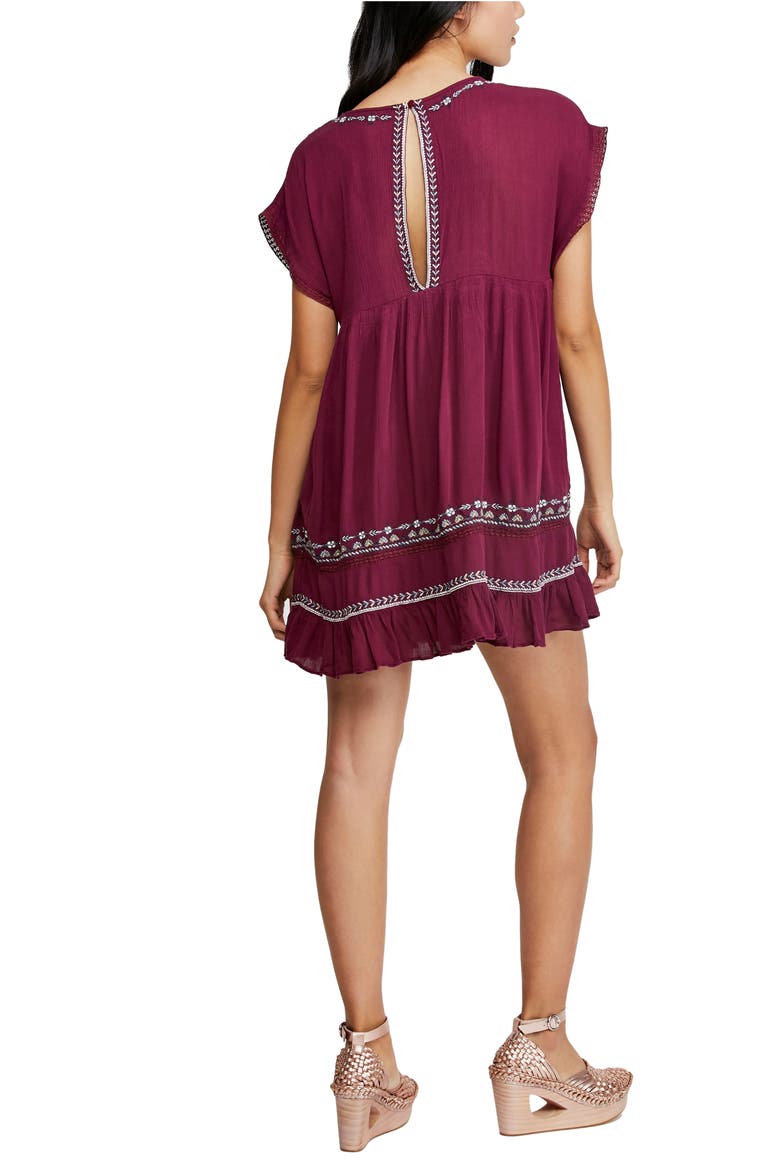 Sunrise Wanderer Minidress, Alternate, color, PLUM