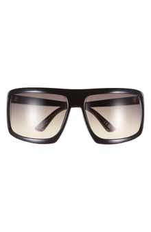 TOM FORD 68mm Gradient Shield Sunglasses
