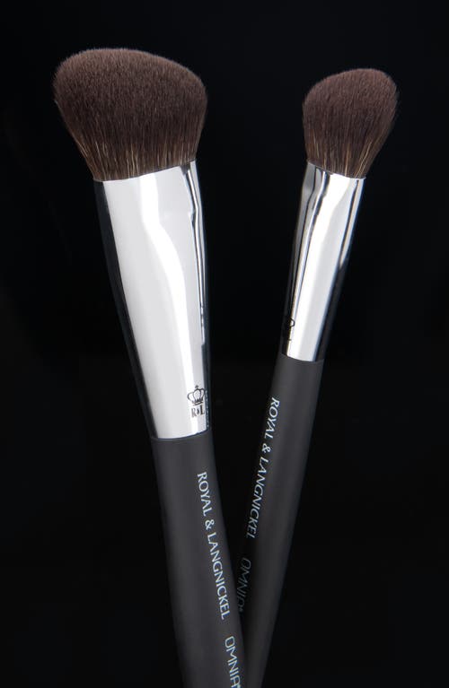 Omnia Brush Complexion Brush Duo Bundle In Black