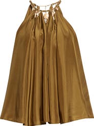 Zimmermann Mahon Silk Habutae Halter Top