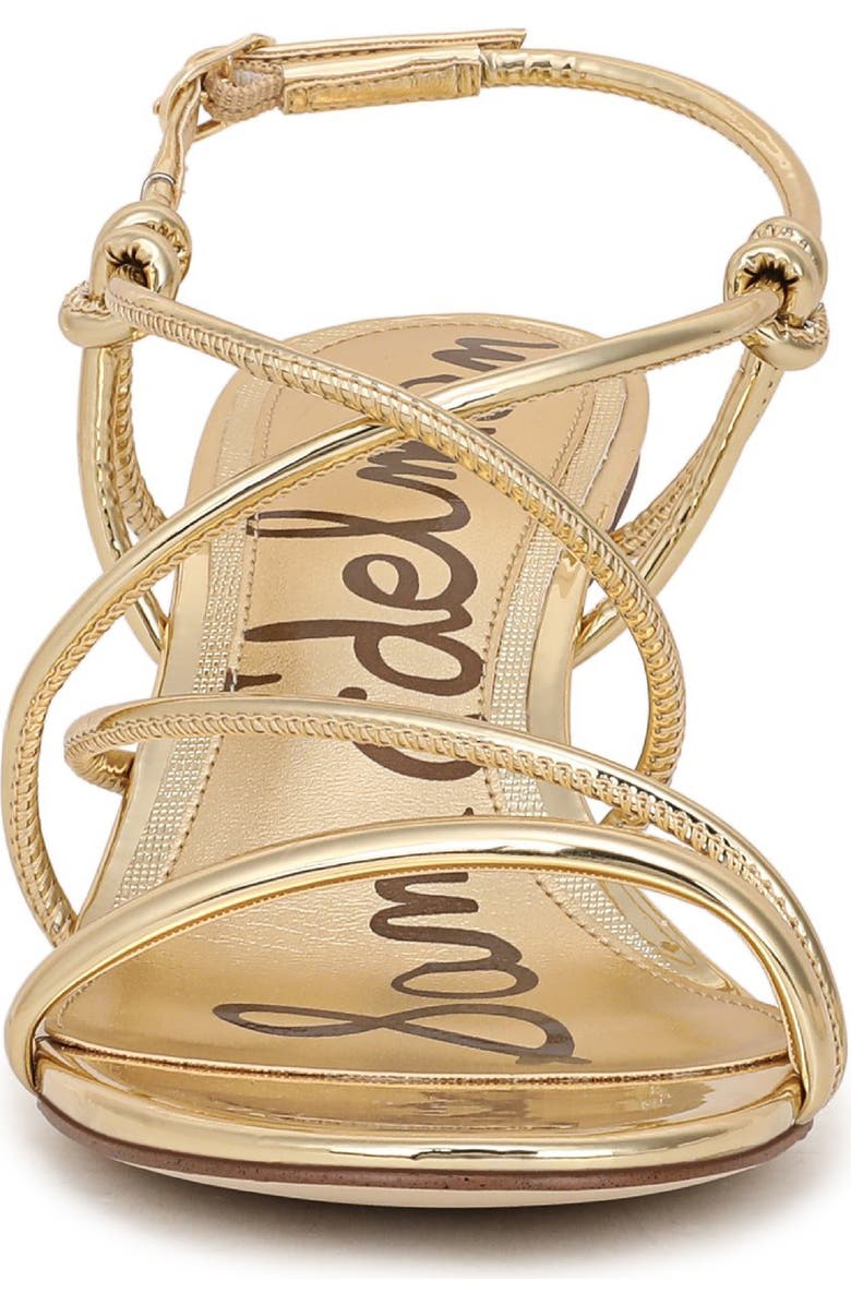 Sam Edelman Rianna Strappy Sandal, Alternate, color, Amber Gold Se