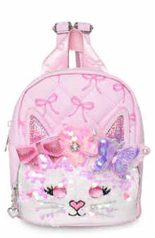 Micro Bella Kitty Sequin Backpack