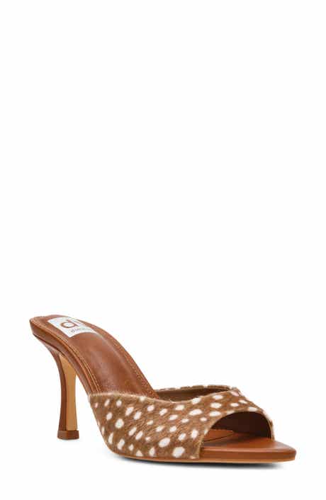 Svetlana Faux Leather Slide Sandal