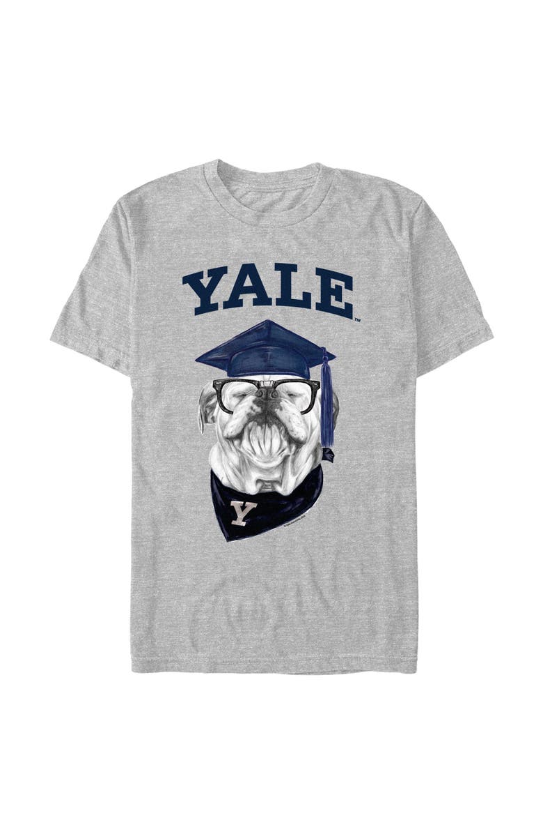 Yale University Men's Yale University Handsome Dan Graduation Graphic T-Shirt, Main, color, Sport Grey