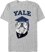 Yale University Men's Yale University Handsome Dan Graduation Graphic T-Shirt