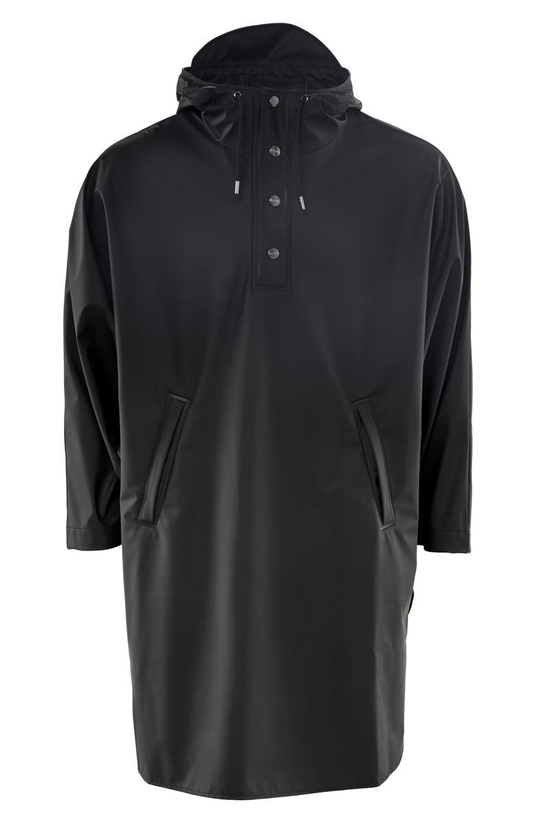 Rains Waterproof Hooded Rain Poncho, Alternate, color,