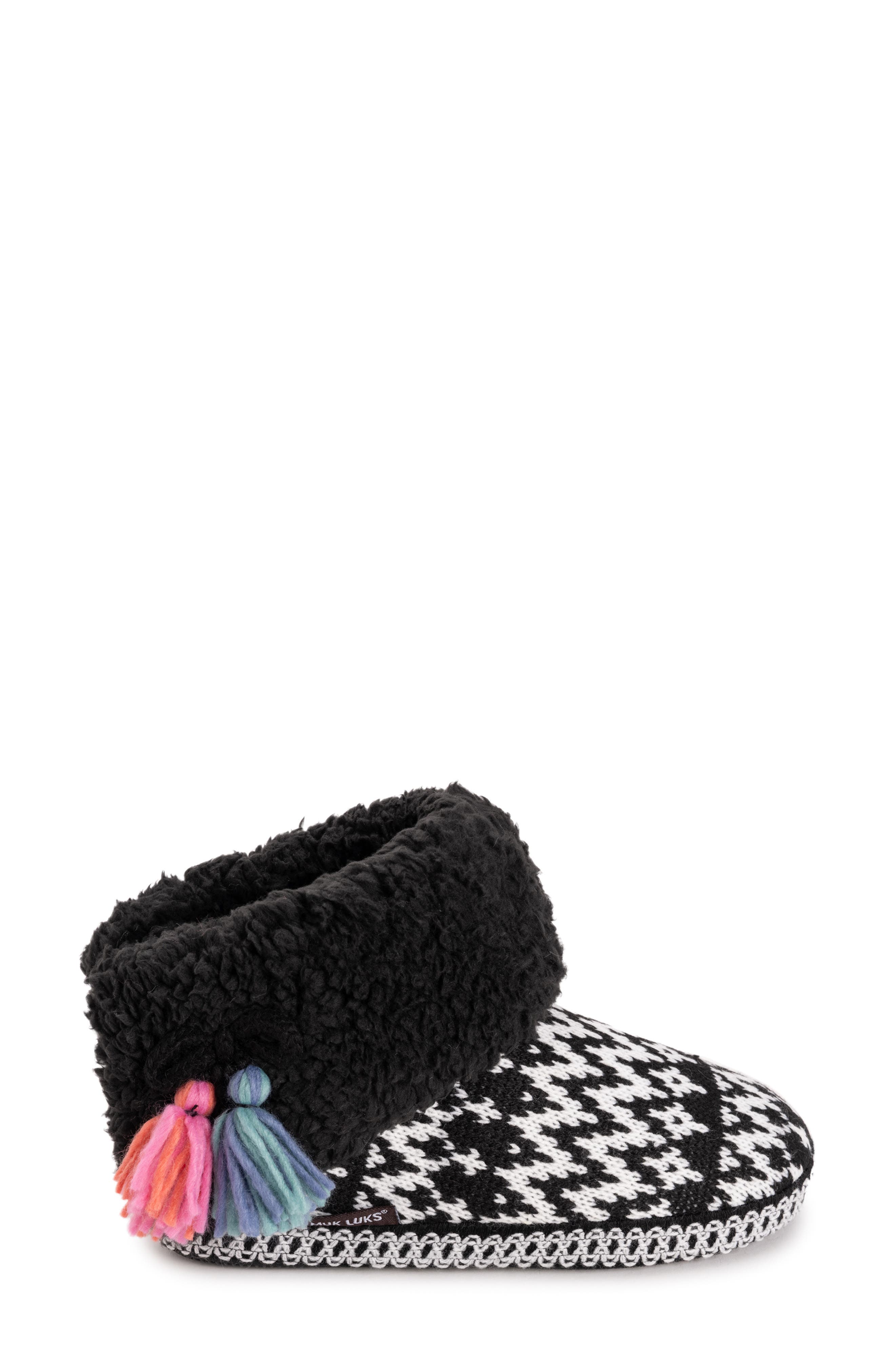MUK LUKS Melinda Faux Fur Indoor/Outdoor Slipper Bootie