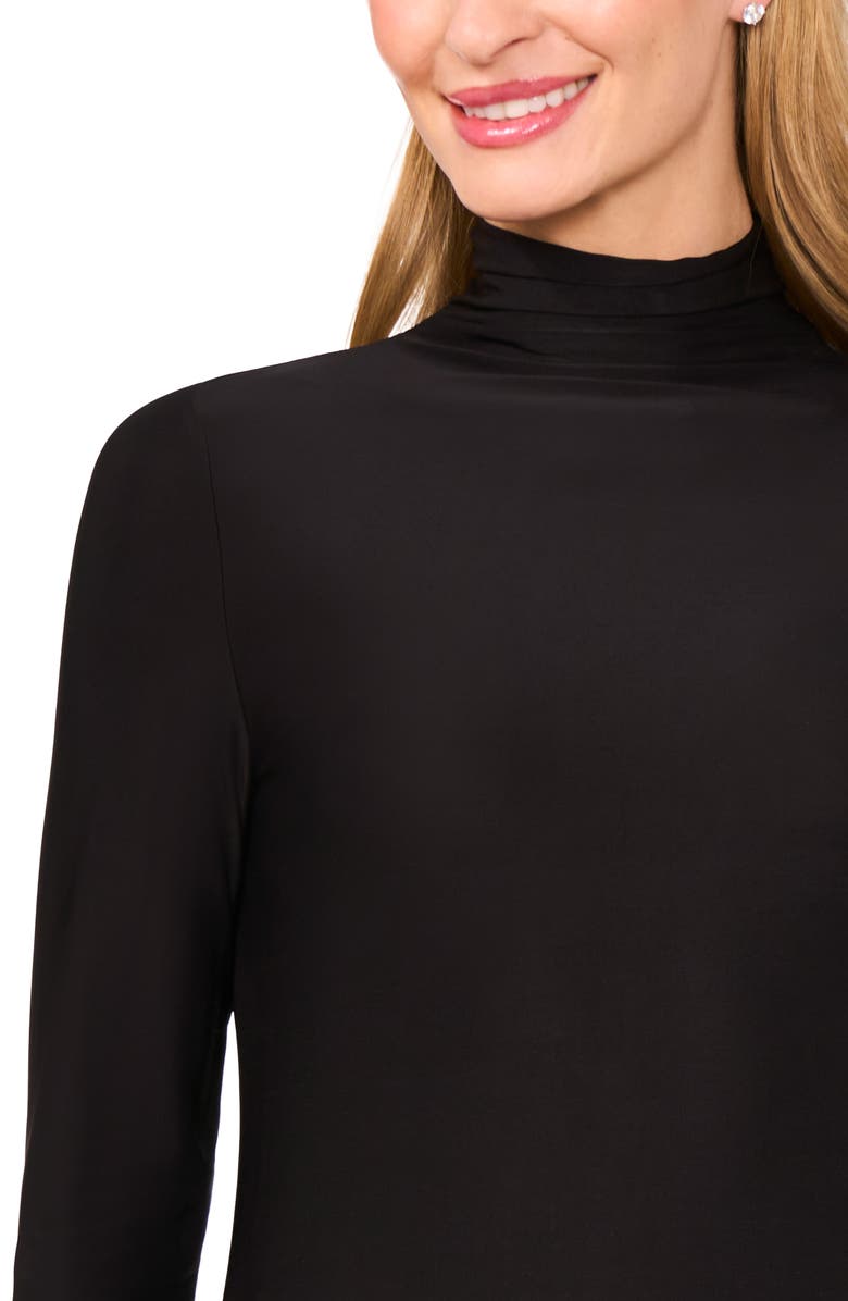 Ted Baker Turtleneck Top, Alternate, color, Rich Black
