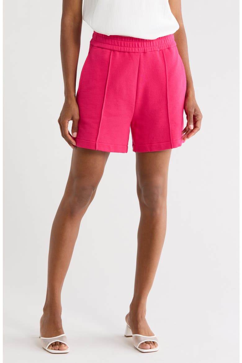French Terry Shorts, Main, color, VIOLET