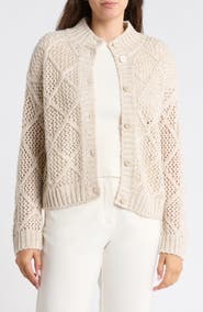 Ted Baker Diamond Stitch Cardigan