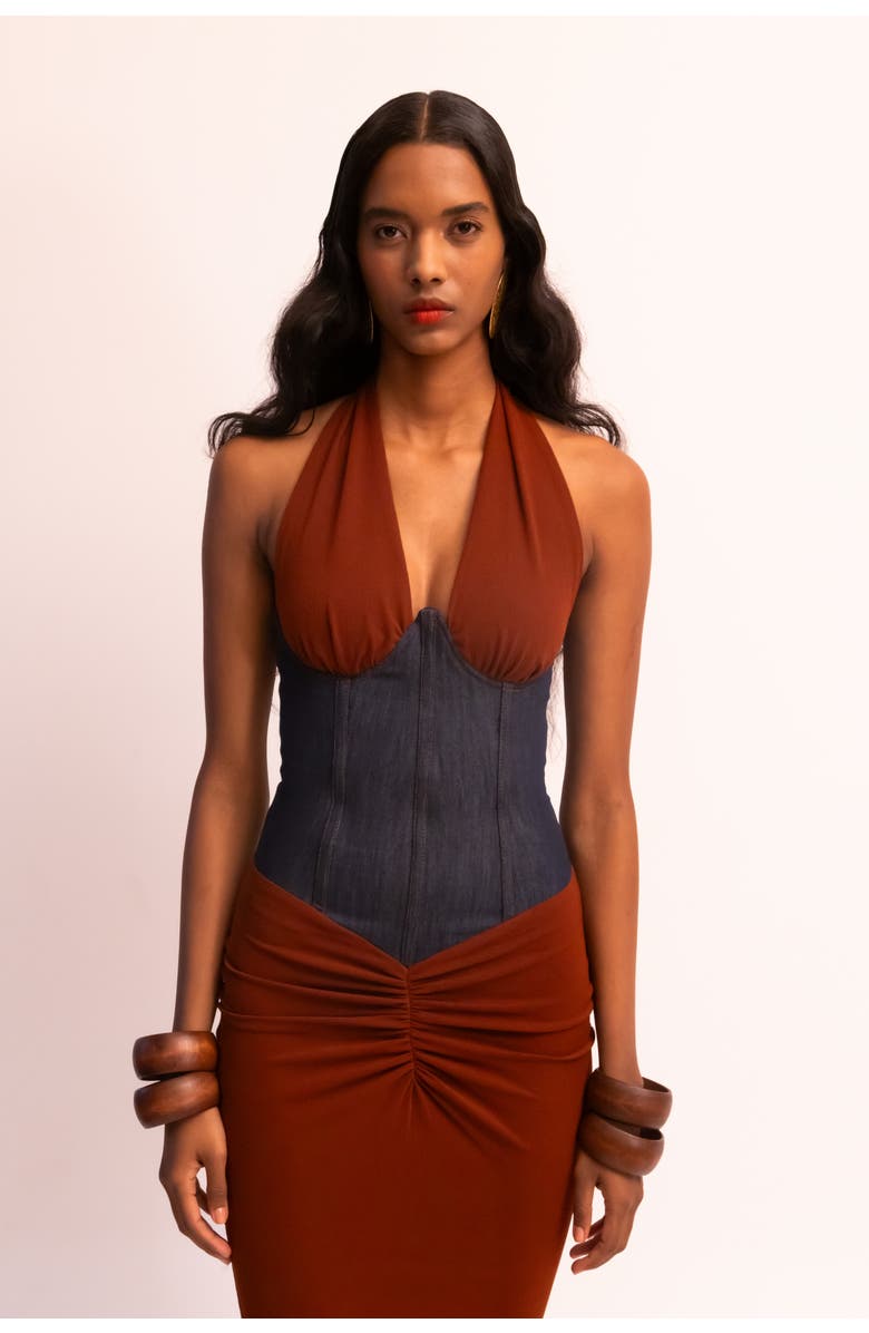 Maeve Hazel Dress, Main, color, Cinnamon