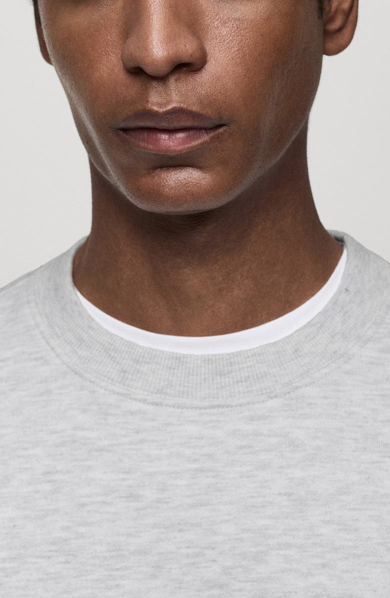 MANGO Regular Fit Cotton Sweatshirt, Alternate, color, 