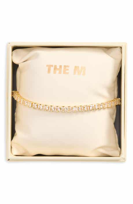 Square Stone Tennis Bracelet