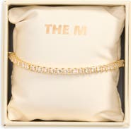 The M Jewelers Square Stone Tennis Bracelet