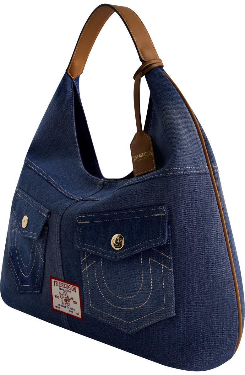 True Religion Horseshoe Pocket Shoulder Bag, Alternate, color,