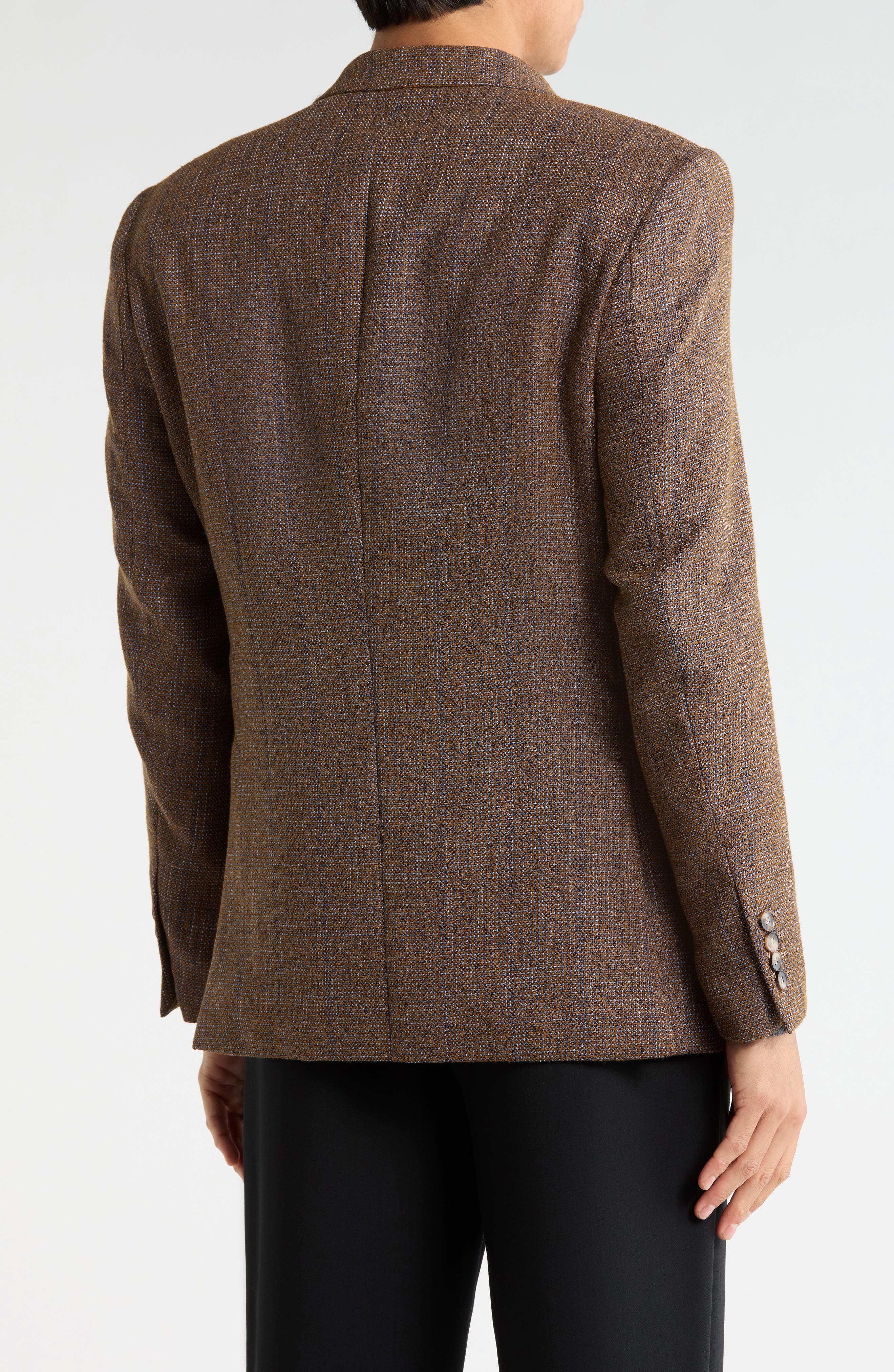 Slim Fit Crosshatch Stretch Sport Coat - image 2