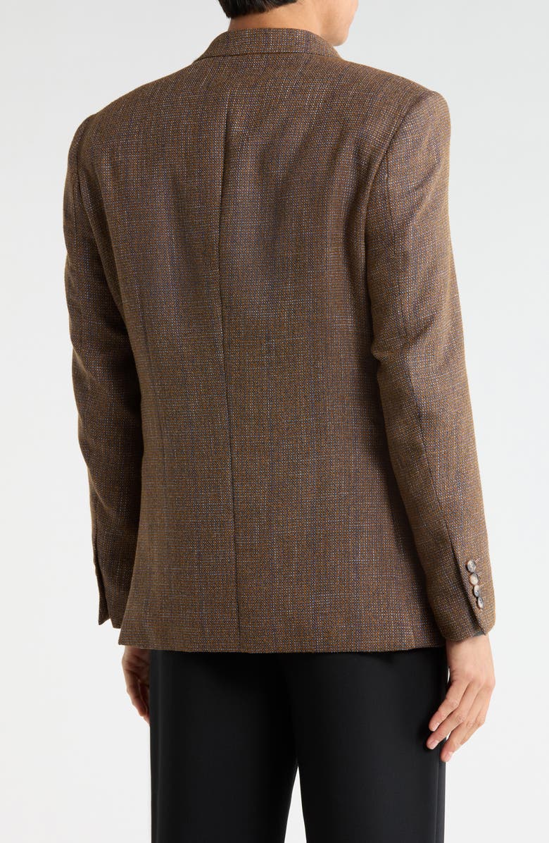 T.R. PREMIUM Slim Fit Crosshatch Stretch Sport Coat, Alternate, color, Brown