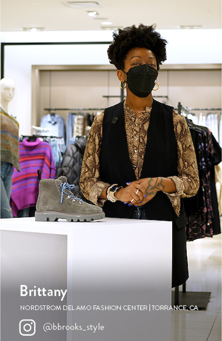 Quest Genuine Shearling & Suede Boot, sales video thumbnail