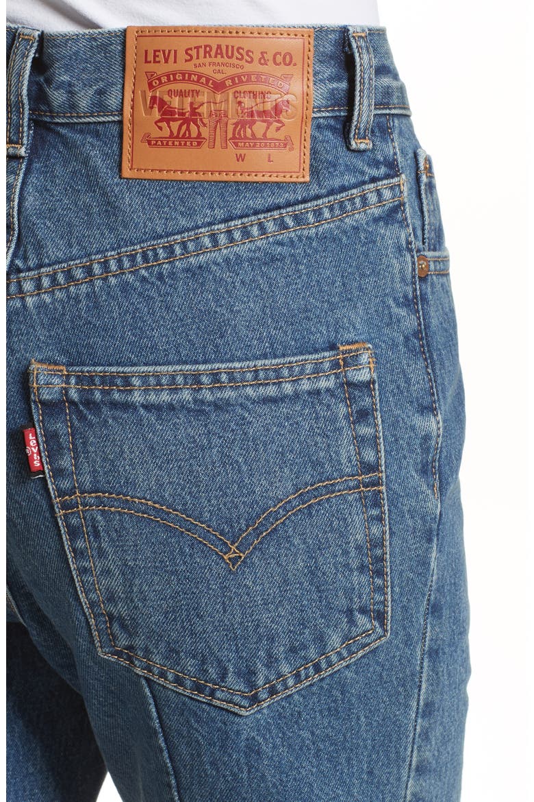x Levi's® Classic High Waist Jeans, Alternate, color, BLUE