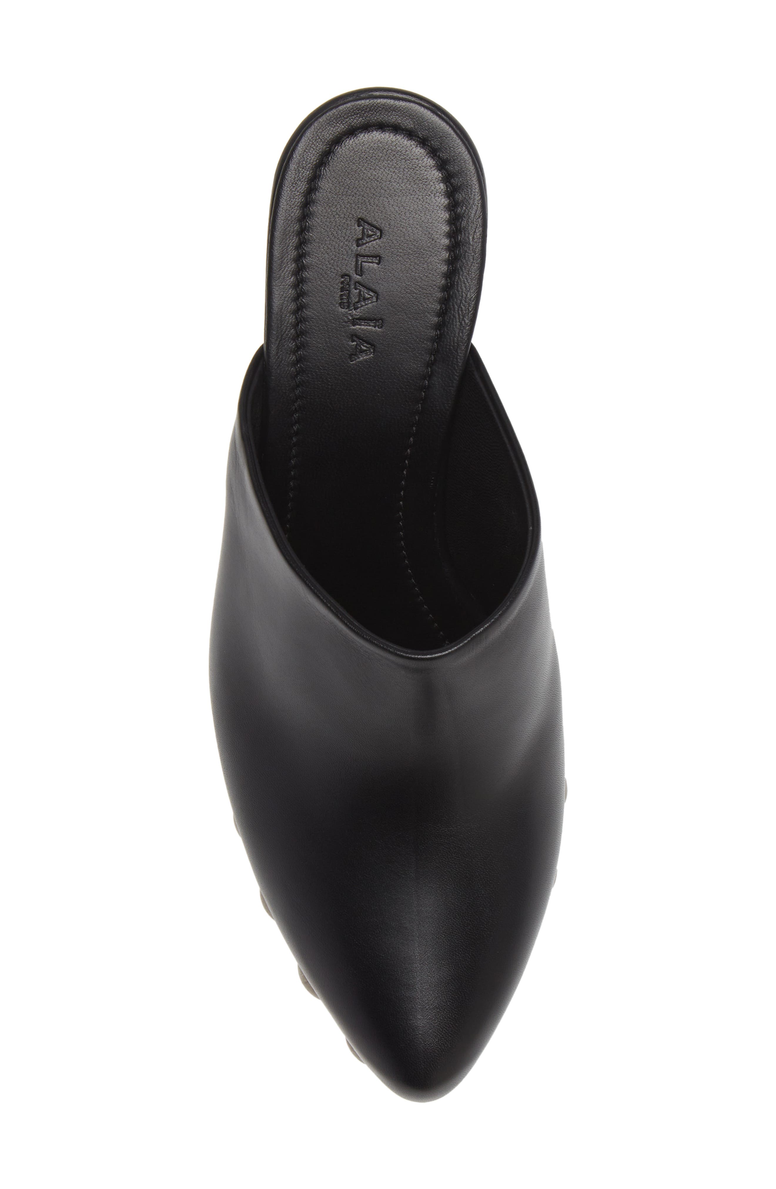 Alaïa Pointy Toe Clog, Alternate, color, 
