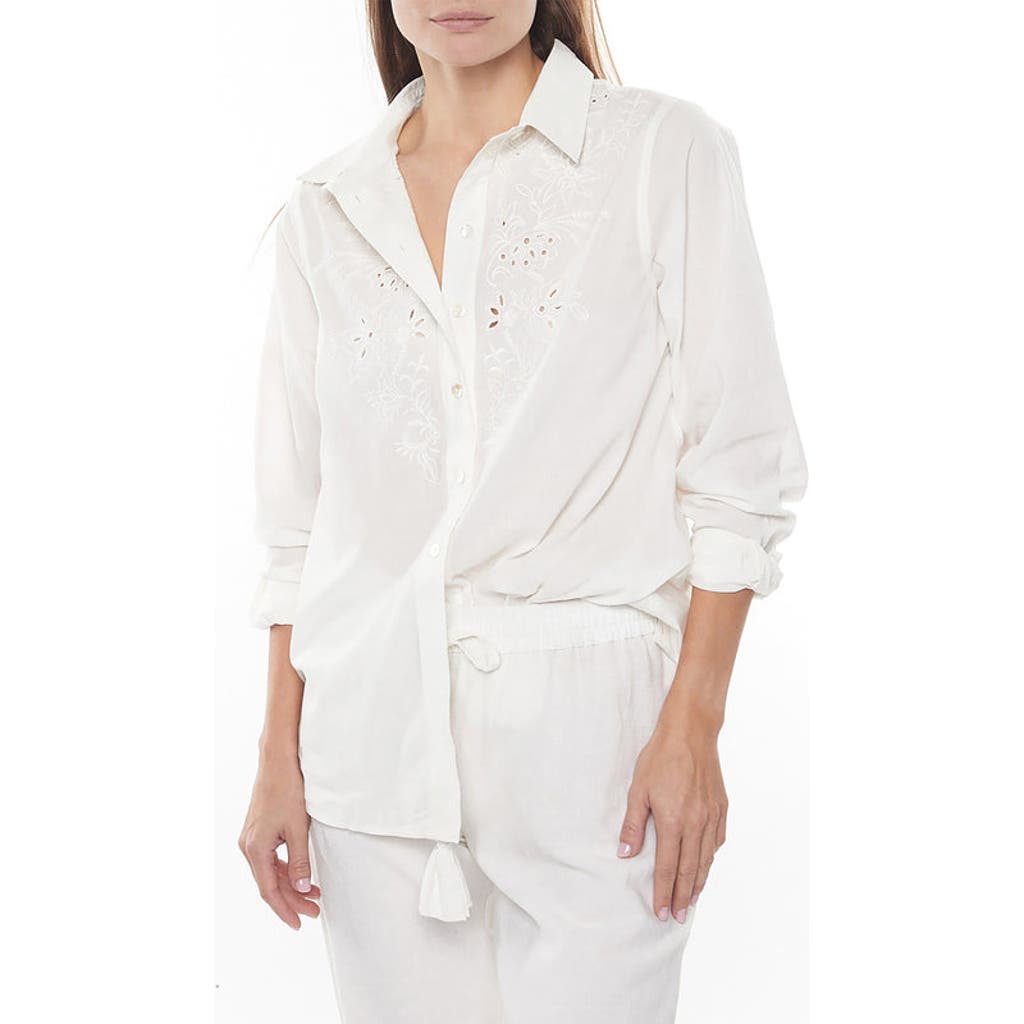 Calypso St. Barth Lucille Top in White  product