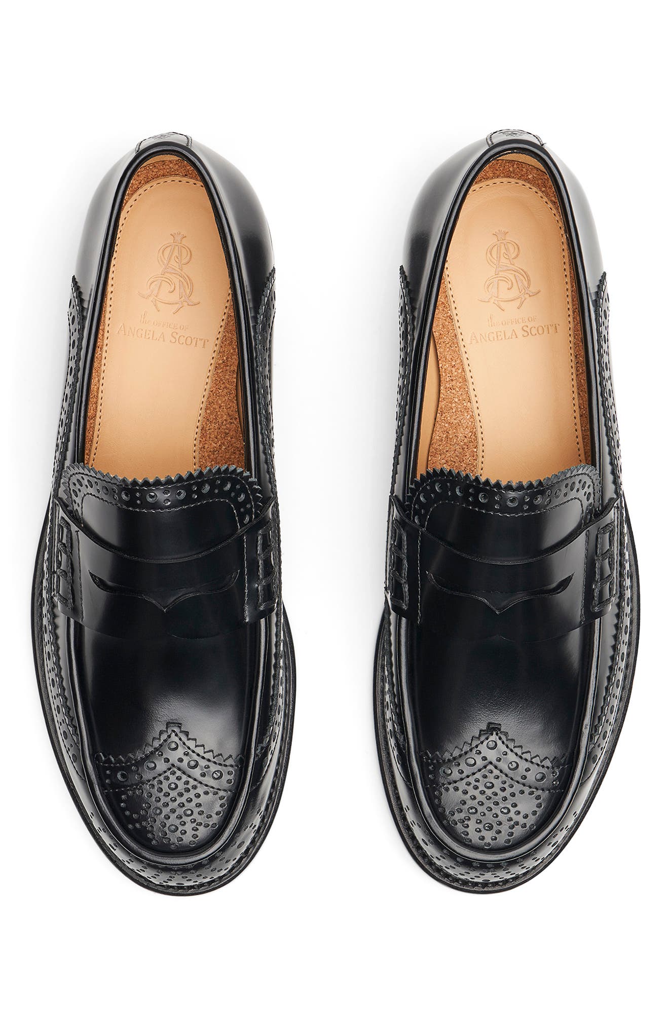 The Office of Angela Scott Ms. Penny Loafer, Alternate, color, Black