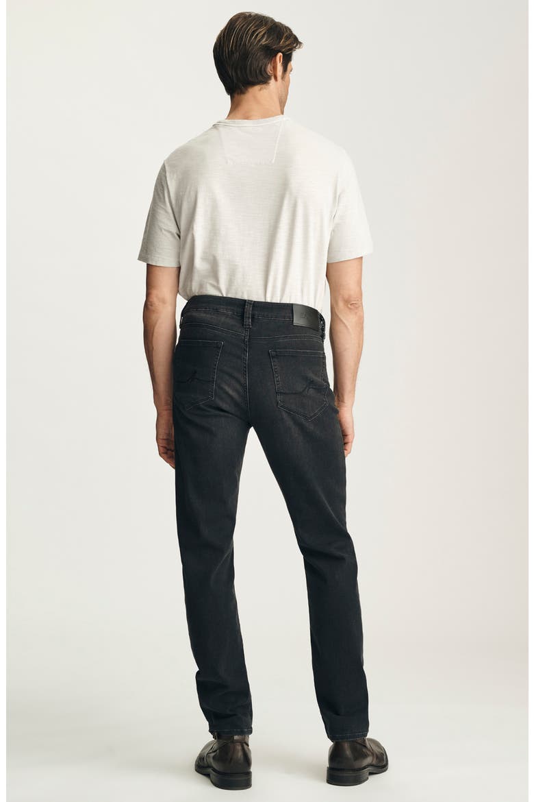 Courage Organic Cotton Straight Leg Jeans, Alternate, color, SMOKE ORGANIC ULTRA