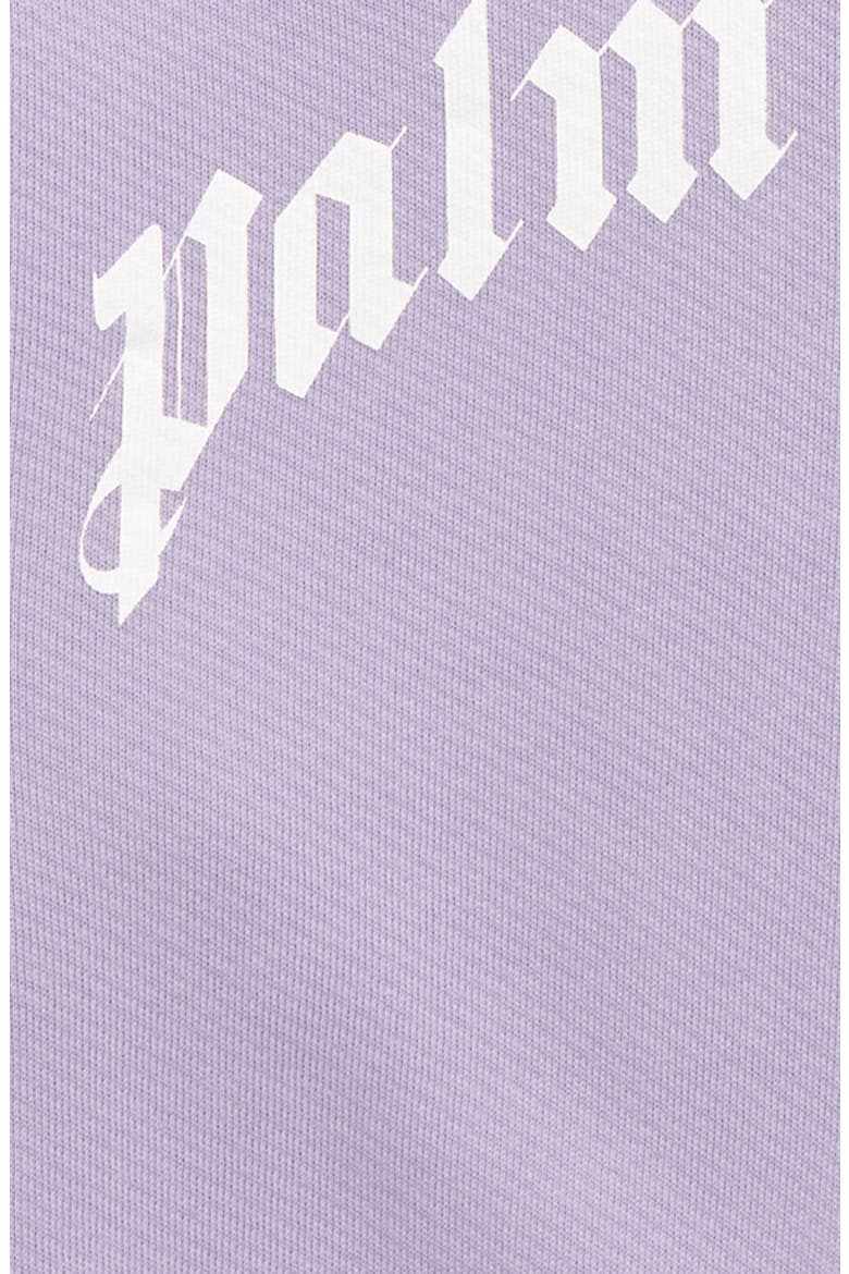 Kids' Classic Logo Cotton Sweatshirt, Alternate, color, LILAC WHITE