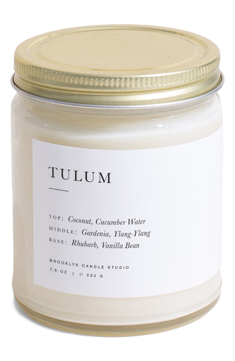 BROOKLYN CANDLE STUDIO Tulum Jar Candle, Main, color, 