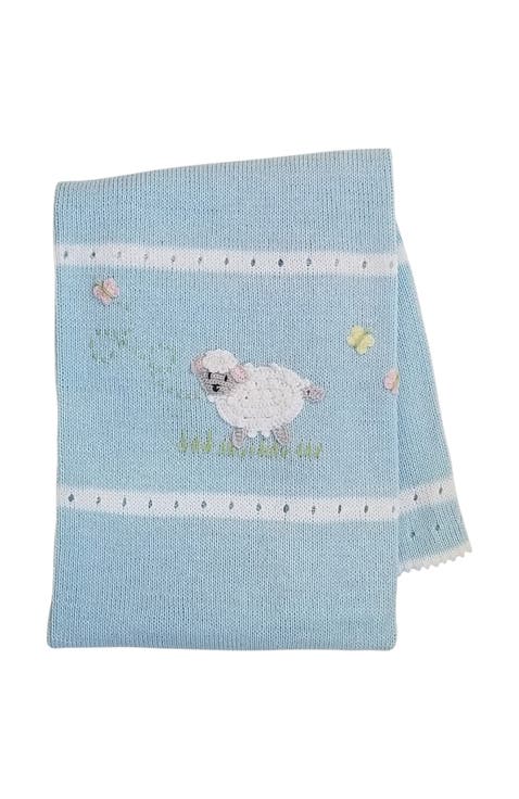 Lamb Baby Blanket