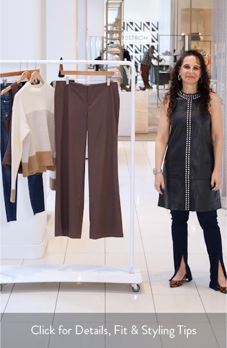 Vida Stripe Straight Leg Pants, sales video thumbnail