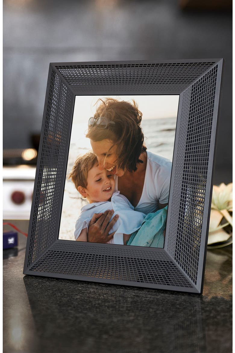 Aura Smith Digital Picture Frame, Alternate, color, ONYX