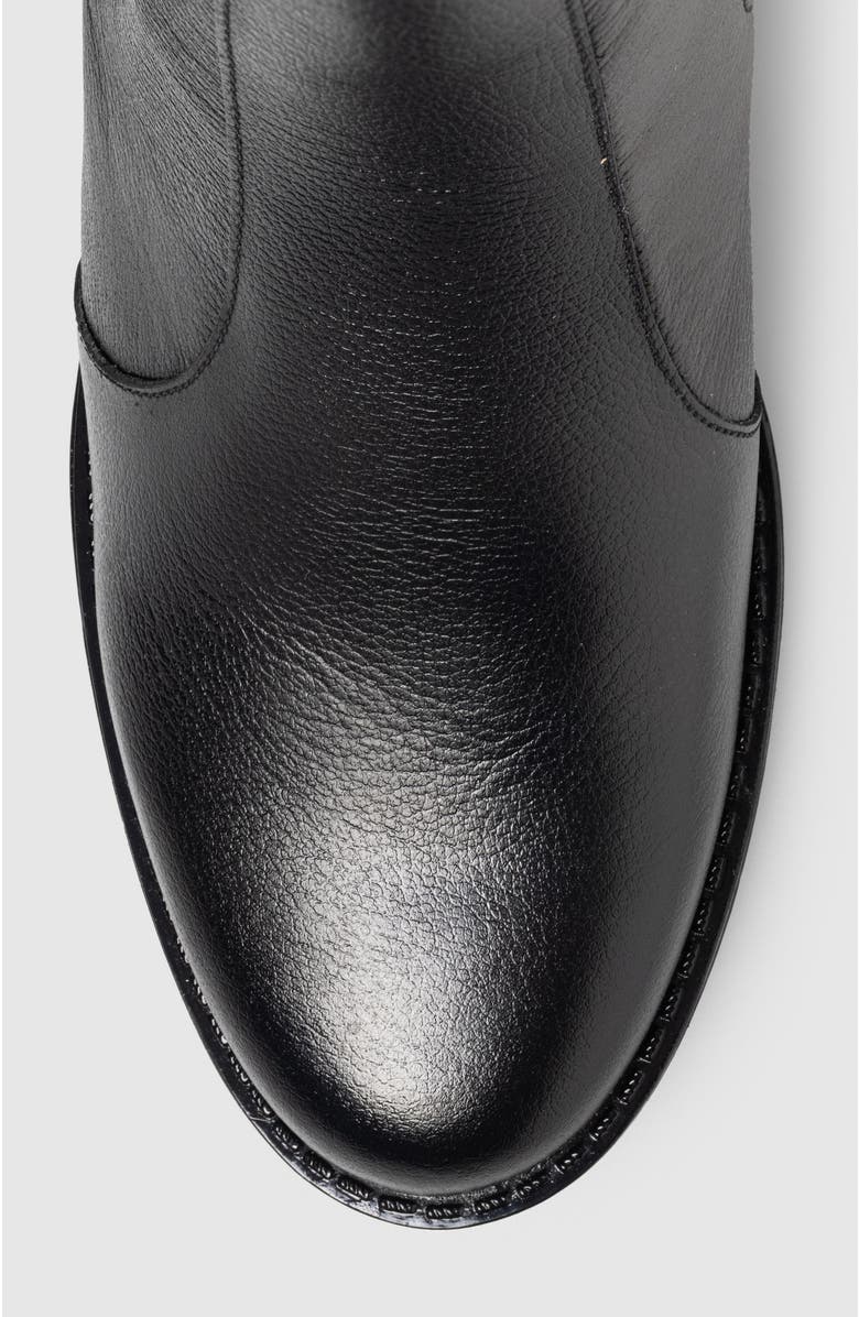Manela Pera Block Heel Chelsea Bootie, Alternate, color, Black