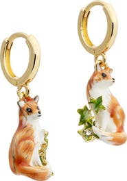 Bill Skinner Studio Fox & Ivy Huggie Earrings