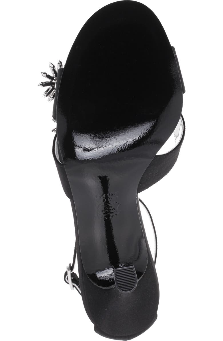 Nina Dawn Ankle Strap Sandal, Alternate, color, Black