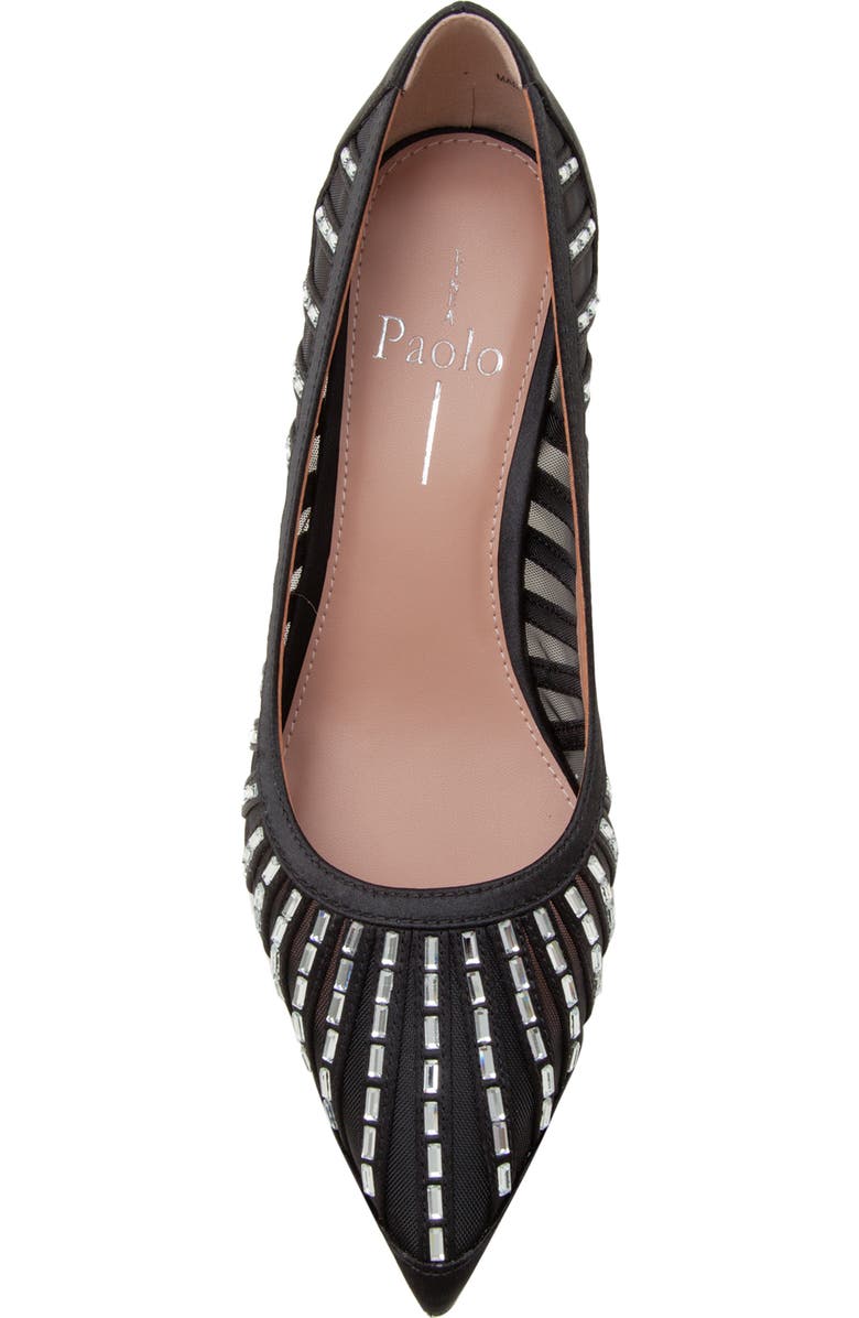 Linea Paolo Paola Pointed Toe Pump, Alternate, color, Black