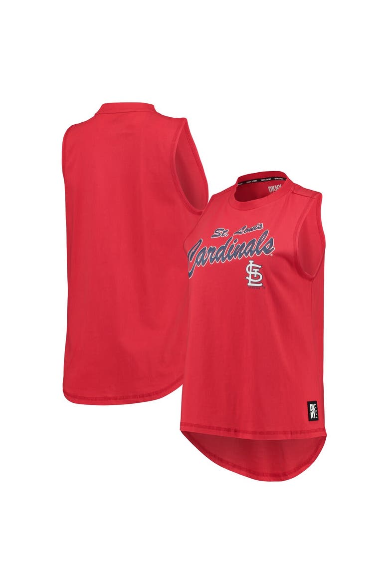 Women's DKNY Sport Red St. Louis Cardinals Marcie Tank Top, Main, color, Red
