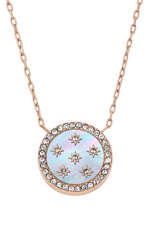 Merrit Mother of Pearl Pendant Necklace