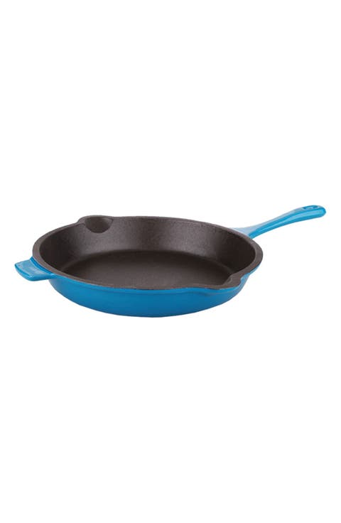 INTERNATIONAL Neo 10" Orange Cast Iron Fry Pan