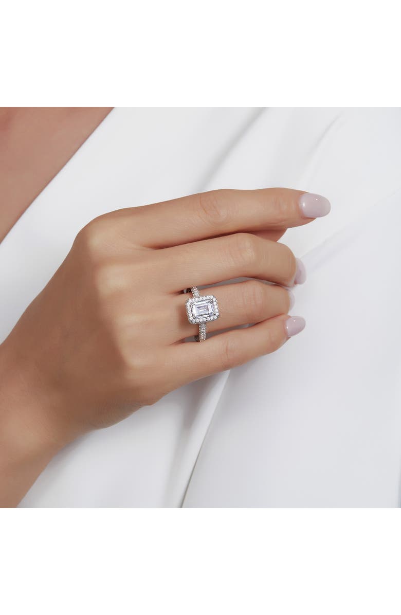 Lafonn Simulated Diamond Halo Ring, Alternate, color, 