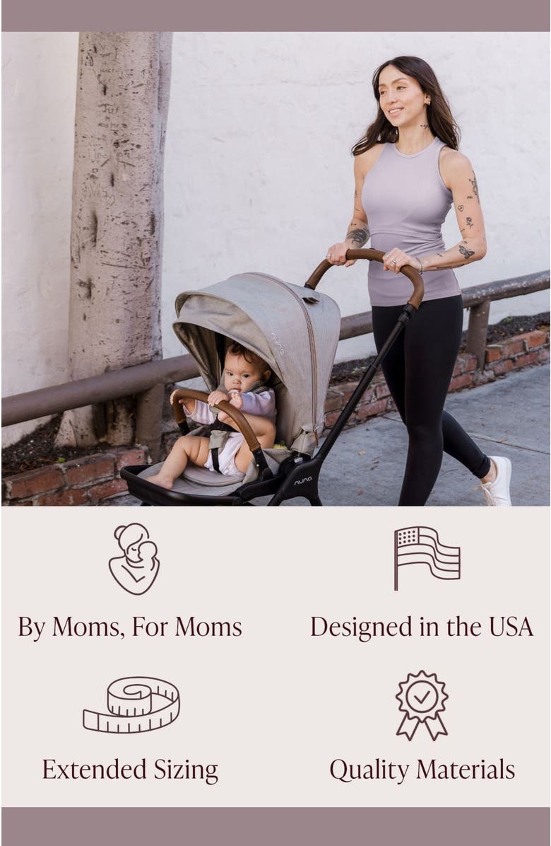 Kindred Bravely Ribbed Racerback Nursing Tank, Alternate, color, Lavender Mist