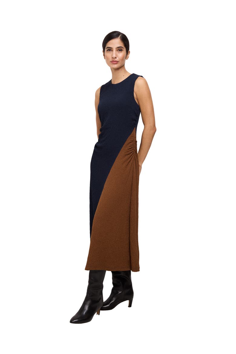 Chantelle Jersey Midi Dress, Main, color, Navy