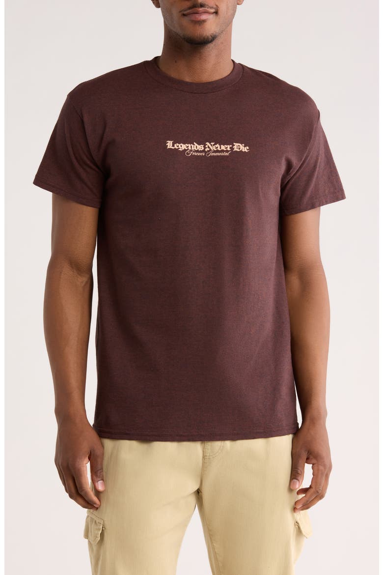 Renaissance Graphic T-Shirt, Main, color, RUSSET
