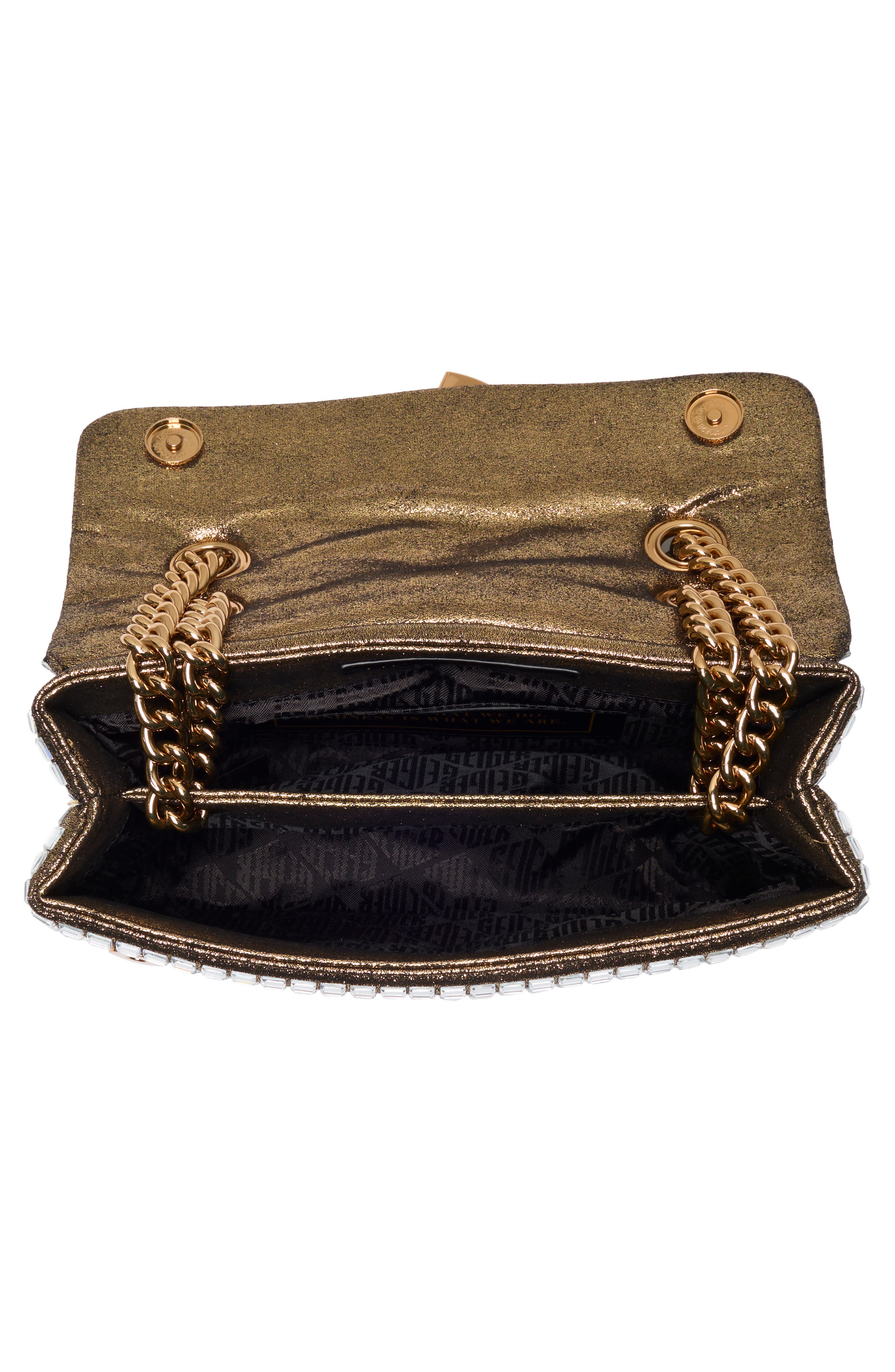 Kurt Geiger London Brixton Shoulder Bag, Alternate, color, Gold Combo