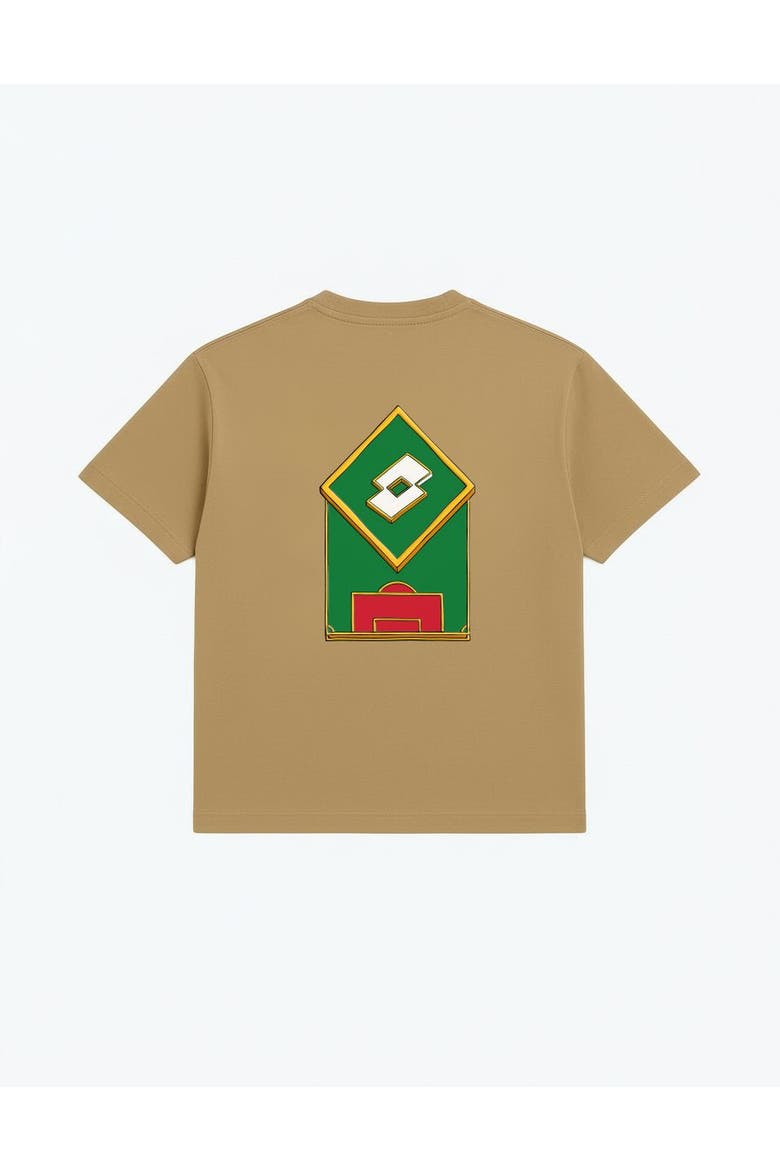 Match Day Short Sleeve Men's T-Shirt, Alternate, color, Tan