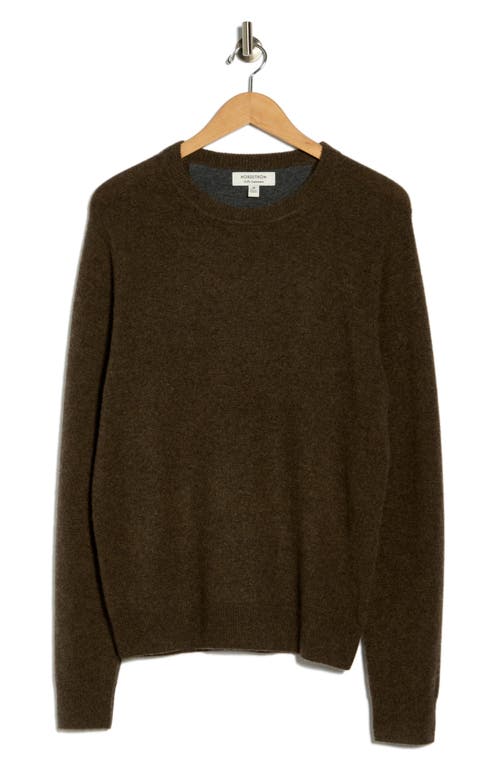 Nordstrom Cashmere Crewneck Sweater In Brown