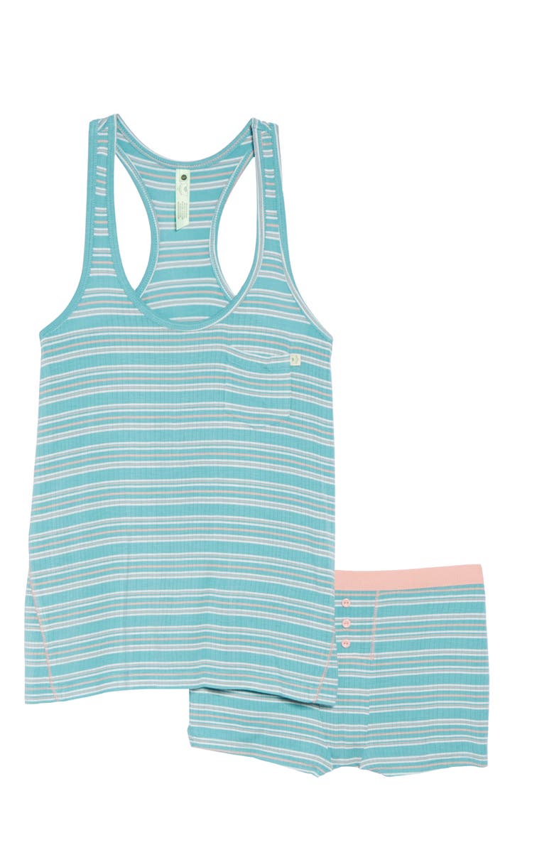 Honeydew Intimates Rib Pajamas, Alternate, color, 