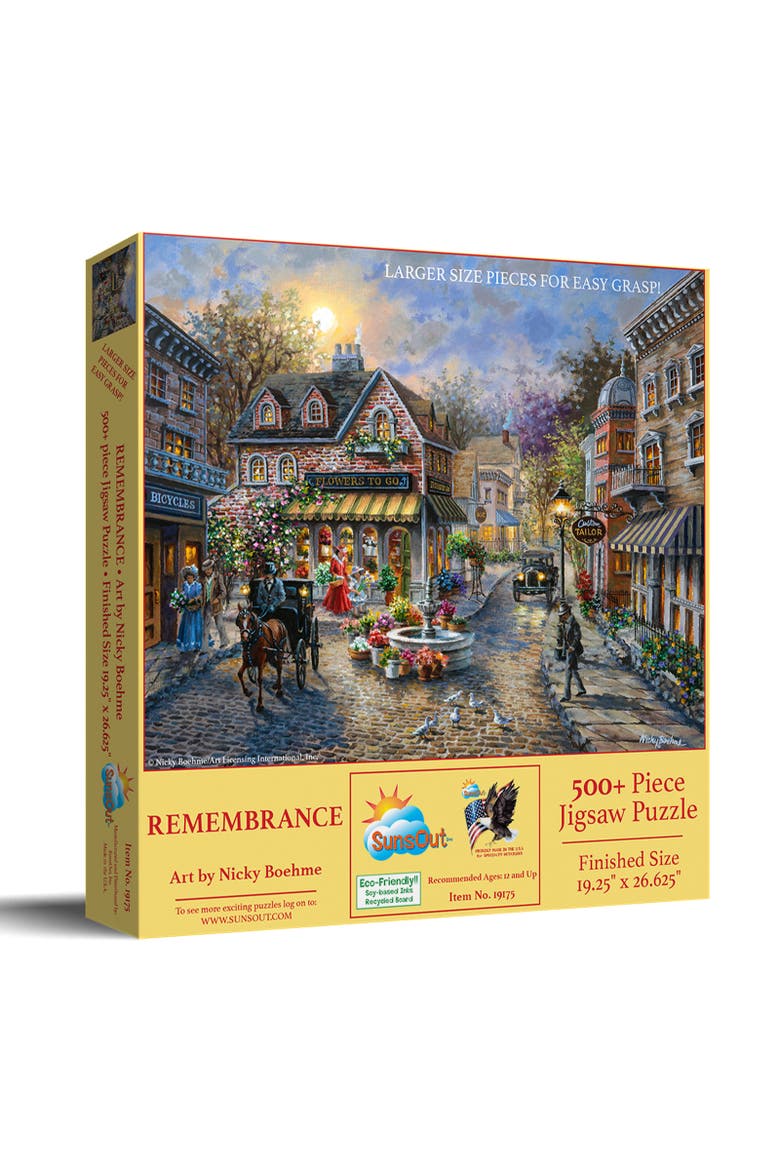 Remembrance 500 piece Jigsaw Puzzle for Adults Large Pieces, Main, color, Multicolor
